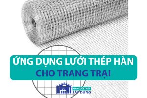 Ứng dụng lưới thép hàn cho trang trại