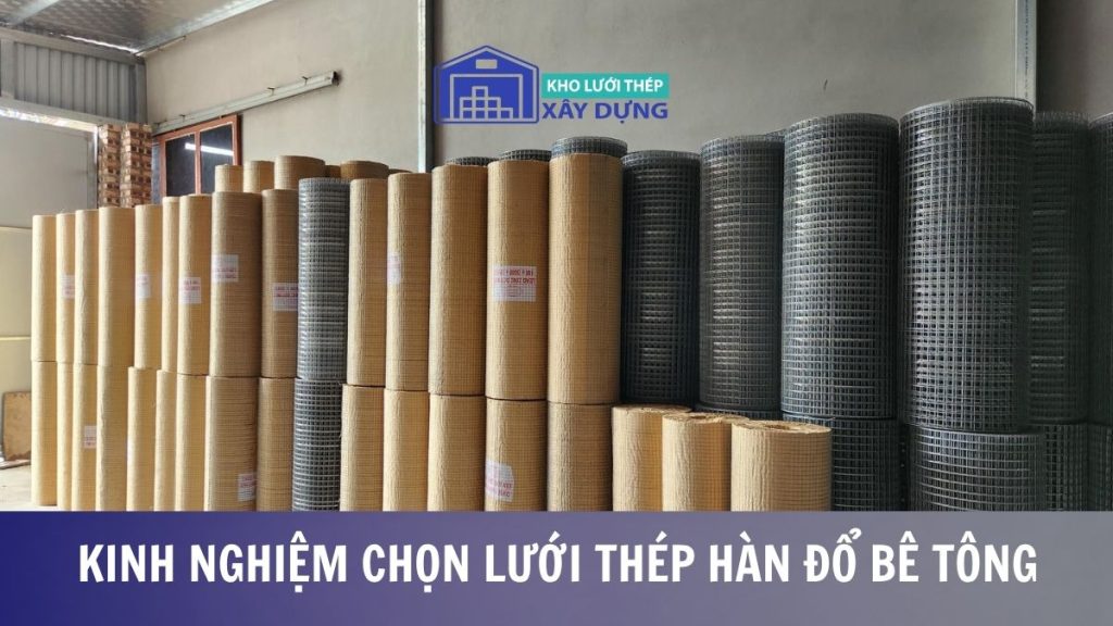 lưới thép hàn đổ bê tông