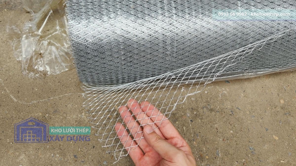 Cách dùng lưới chống nứt tường xi măng hiệu quả