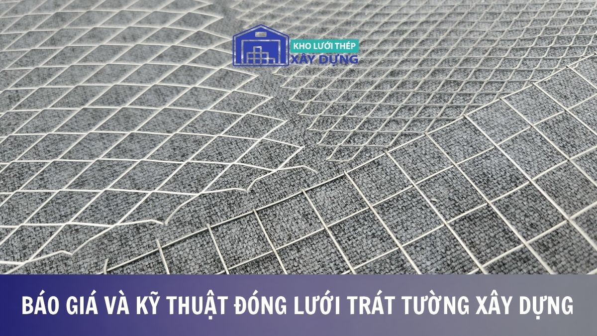 Lưới trát tường xây dựng