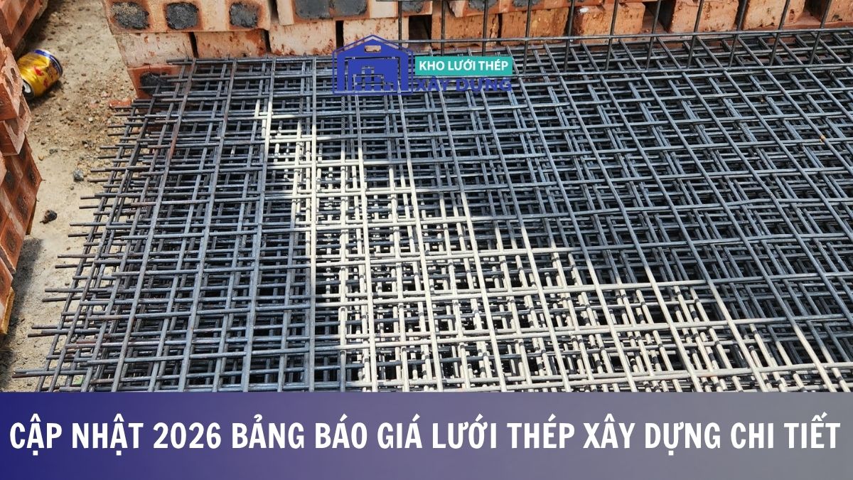 báo giá lưới thép xây dựng